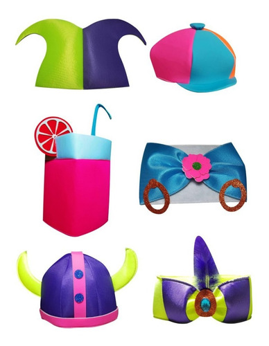 Gorros Cotillón, Cotillon, Cotillon Carioca X 64u