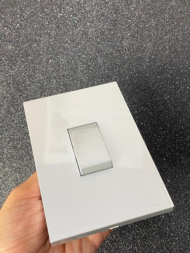 Rj11 4 Fios (telefone) Vertical 4x2 - Recta Prata Gloss
