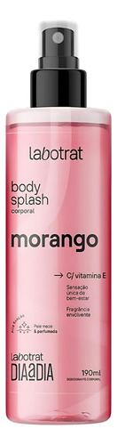 Labotrat Body Splash Dia A Dia Morango 190ml