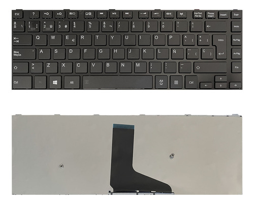 Teclado Toshiba L45d-a L40d-a4164wm Asp4269fm L40dt-asp4374f