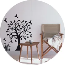Comprar Vinilos Decorativos  Arbol De La Vida Pajaritos Naturaleza