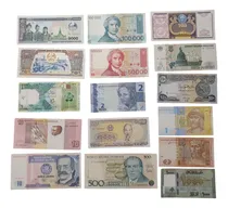 Comprar Combo 16 Billetes De Colección Internacionales Sin Circular