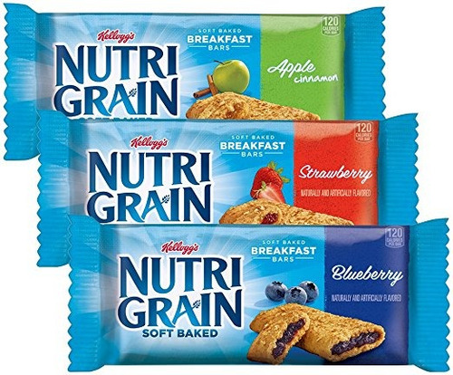 Barras De Cereal Nutri-grain De Kellogg, 36 Count