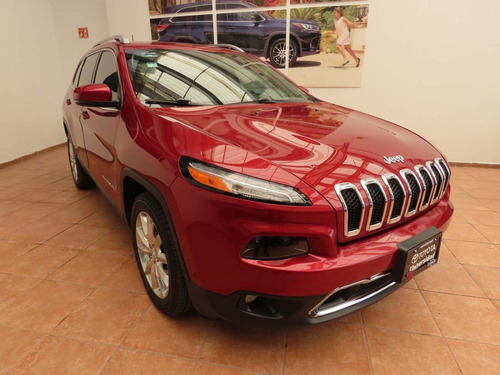 Imagen 5 de 12 de Jeep Cherokke Limited Plus 2017 Rojo Cereza