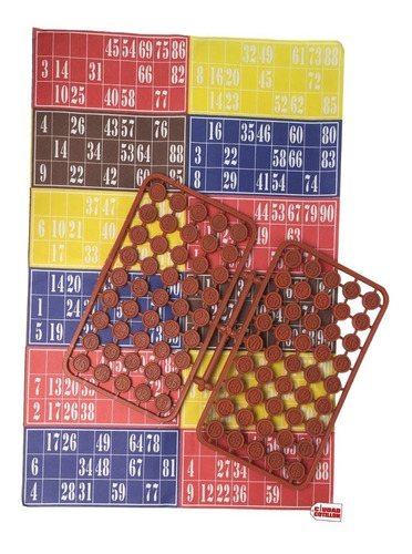 Bingo Familiar Juego Mesa Lotería  - Ciudad Cotillón