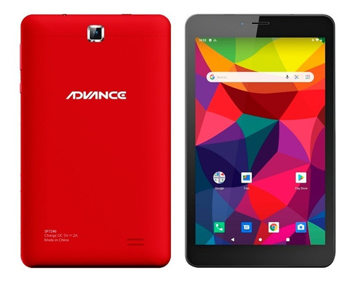 Tablet Advance Prime Pr5860 8  1280x800 Ram 1gb 16gb Sim 3g