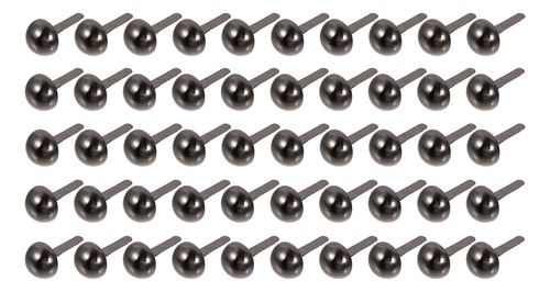 Mini Clavos En Forma De Hongo Con Dos Pies Redondos, 50 Unid