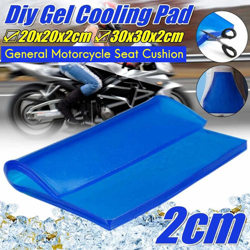 Cojín De Gel Universal De 2 Cm Con Absorción De Impactos, Ta