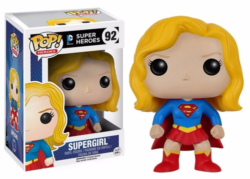 Funko Pop #92 Supergirl Super Heroes 100% Original