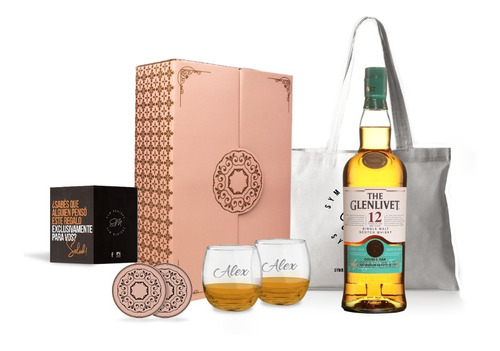 Experiencia Premium Glenlivet 12 750ml Box Regal