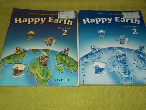 Happy Earth Class Book & Activity Book 2 - Oxford