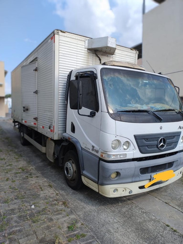 Mb Accelo 815 Ano 2012 Com Baú De 6,20m