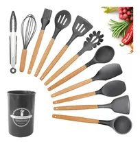 Comprar Utensilios Silicona De Cocina Espatulas Brochas 12 Set