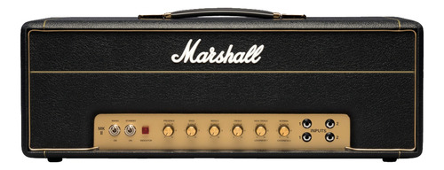 Amplificador Marshall Vintage Reissues 1987X Valvular para guitarra de 50W color negro/dorado 230V