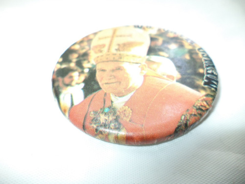Vintage (1990) Botón Visita Juan Pablo Ii A México (Usado)