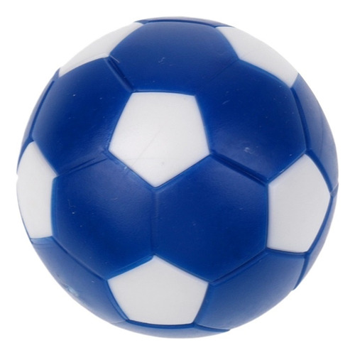 6 Piezas De 36mm Fútbol Soccer De Azul Para Futbolín