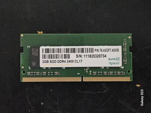 Memoria Ram Ddr4 2gb Sodimm Para Portatil (Usado)