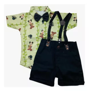 Roupa De Menino Mickey Mouse Festa Promoçao