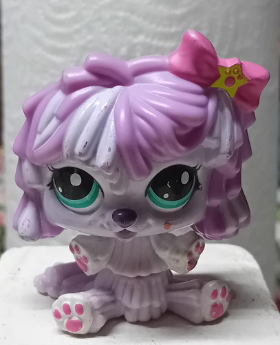 Figura Little Pet Shop Hasbr #2717 Dog Sheepdog Perro Pastor (Usado)