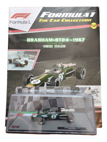 Auto Coleccionable Formula 1 Brabham Bt24 - 1967