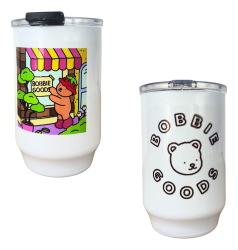 Livro De Colorir Bobbie Goods Oficial - Kit Dias Quentes + Copo Especial - Em Alta