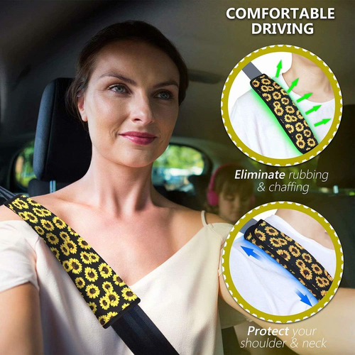 Almohadillas Para Cinturón De Seguridad Automotriz, Funda De