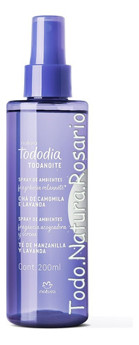 Spray De Ambientes Natura Tododia Todanoite 200ml