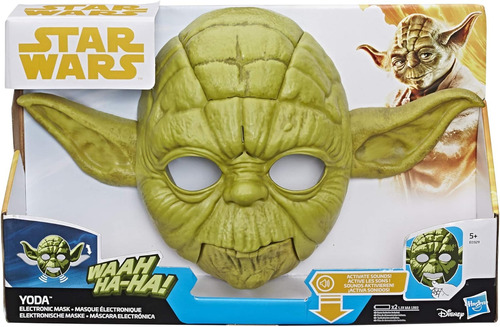 Star Wars  * Mascara Electronica Maestro Jedi Yoda