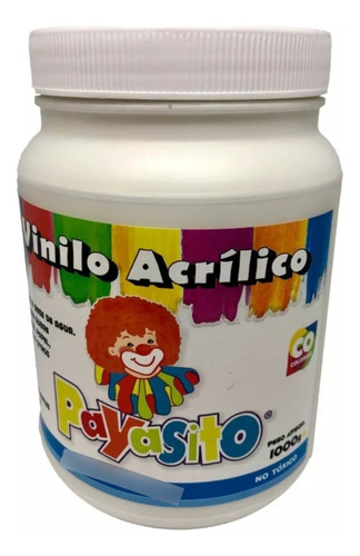 Vinilo Acrilico Payasito 1 Kg Blanco X 1 Unidad