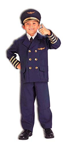 Traje Del Foro Novedades Piloto De Línea Aérea Niños.