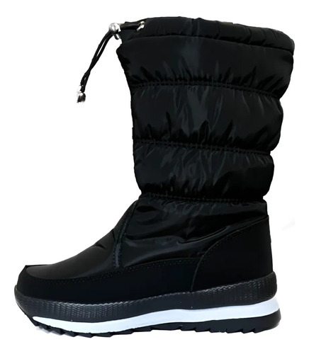 Botín Térmico Impermeable Forrado Con Chiporro Mujer - Nieve