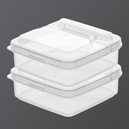 Recipiente Compacto Para Refrigerador De 2 Piezas Soporte