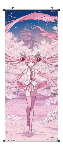 Poster De Anime Scroll Para Sakura Miku - Impresiones De Te