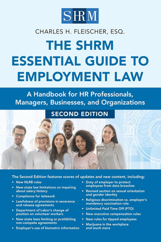 La Guía Esencial De Shrm Sobre Derecho Laboral, Segunda Un Y