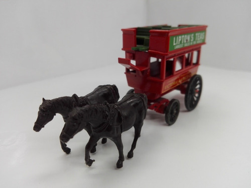 Lledo - Horse Drawn Wagon Lipton's Teas De 1983 England