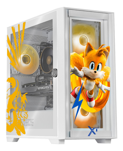 Xtreme Pc Gaming Geforce Rtx 4060 Amd Ryzen 7 5700 32gb Ssd 1tb Wifi Sonic Tails Ring