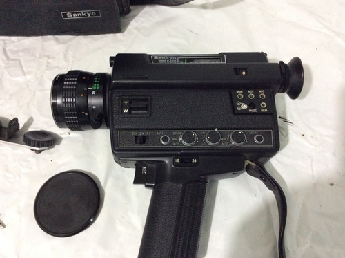 - Filmadora Antiga Sankyo - 8 Mm - 70´s