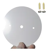 Comprar Kit 50x Tampa Cega Acabamento De Teto Pu002F Trilho + Parafusos