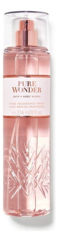 Fragrância fina Mist Pure Wonder Bath & Bodyworks