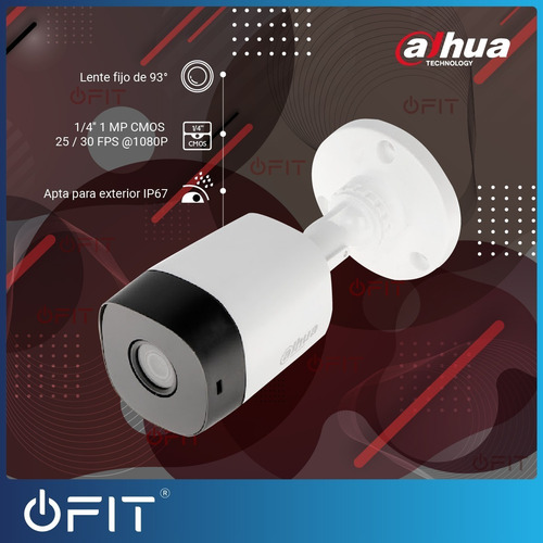 Imagen 5 de 10 de Kit Seguridad Dahua Hd Dvr 8ch + 8 Bullet