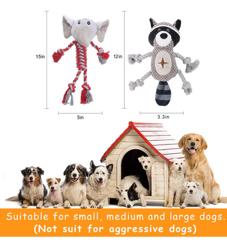 Hugeme Juguetes Para Perros, Juguetes De Cuerda Para Perros,