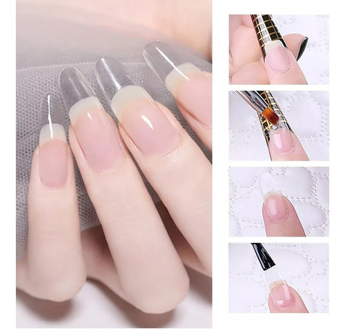 Gel De Construcción Uv Uñas Acrilico Ofn 12pcs
