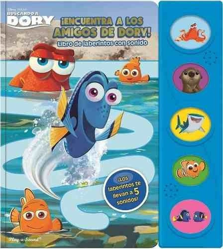 Buscado A Dory: Encuentra A Los Amigos De Dory - Con, de Disney. Editorial Dial Book en español