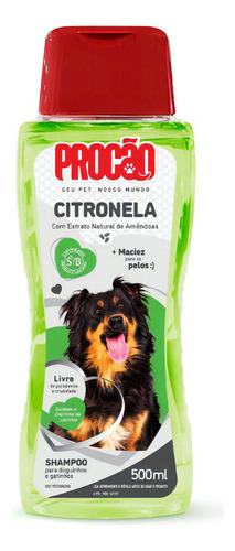 Champú para mascotas Provão con citronela 500 ml