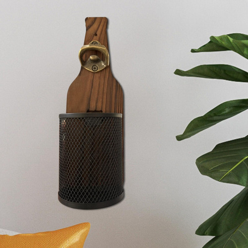 Abrebotellas De Cerveza Montada En La Pared Y Receptor