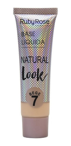 Base Liquida Natural Look - Piel Media - Rubyrose