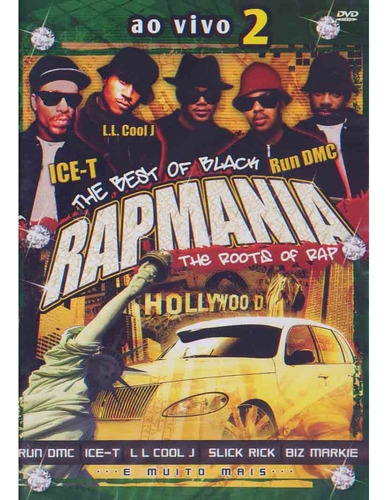 Dvd Rapmania - The Roots Of Rap - Ao Vivo 2