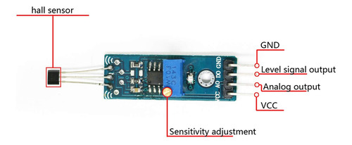 Sensor Deteccion Intensidad Magnetica Facil Montar Ming-mcz