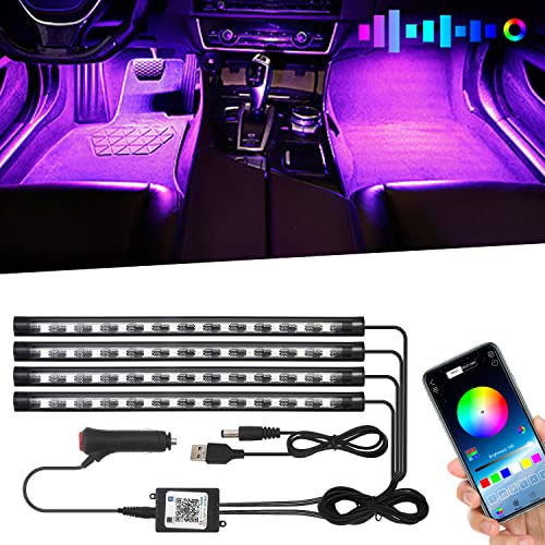 Car Led Strip Lights Car Led Lights Interior Underdash Car L