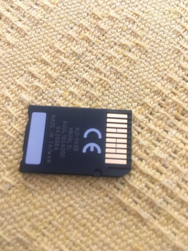 Cartão De Memoria Memory Stick Pro-hg Duo 8gb Sony Original